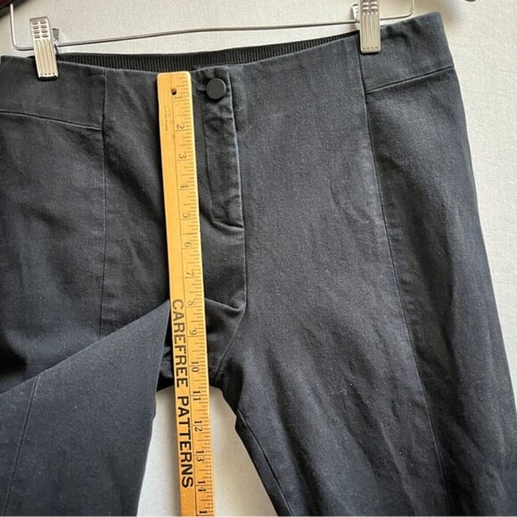 Ted Baker London classic black flat front cotton trousers Sz 31 - Picture 12 of 13